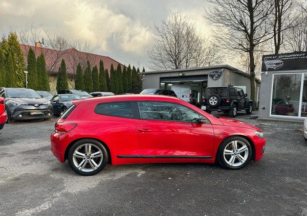Volkswagen Scirocco cena 25900 przebieg: 220000, rok produkcji 2009 z Szprotawa małe 137